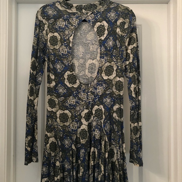 Free people mock neck mini dress - Picture 2 of 3